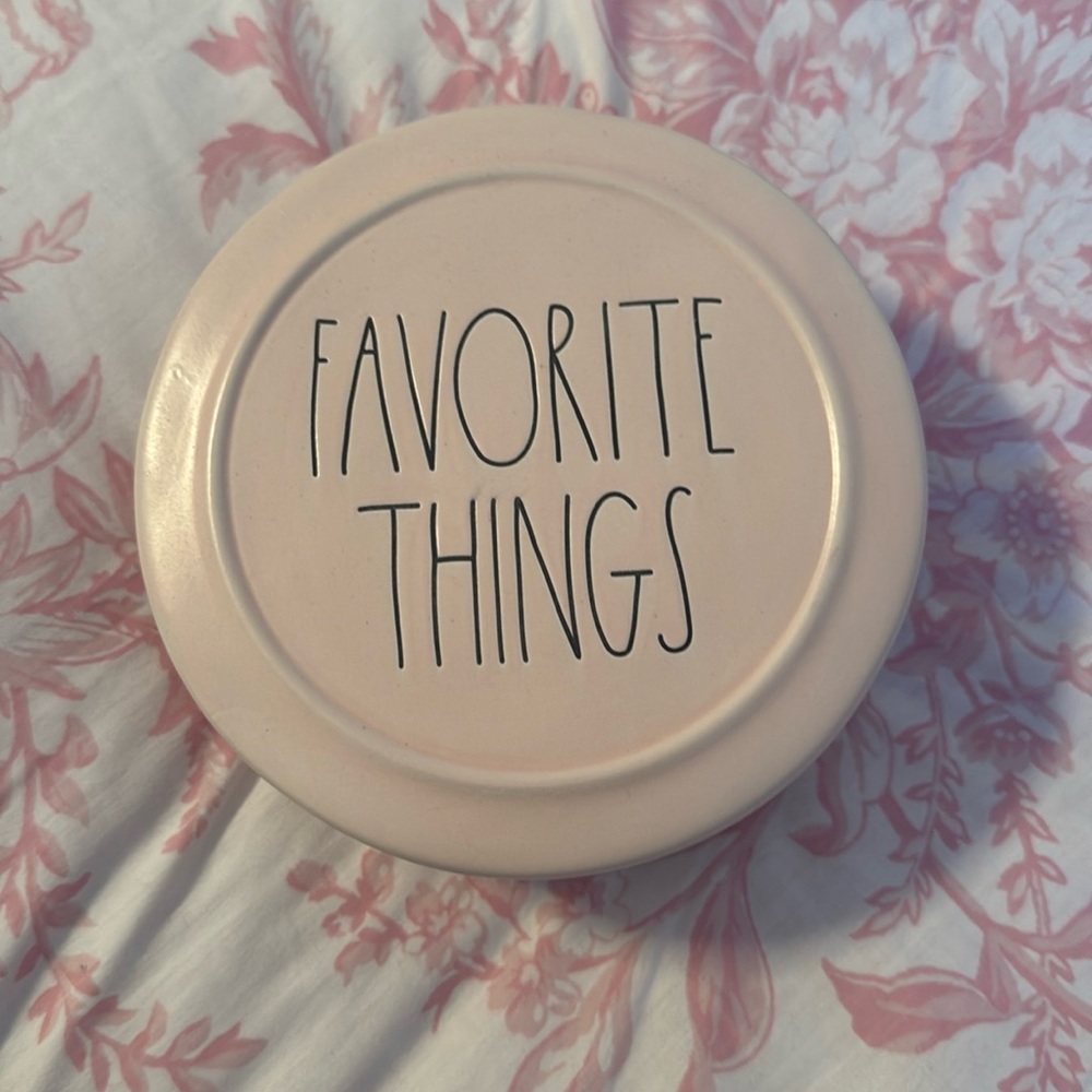 Rae Dunn Favorite Things Storage Dish